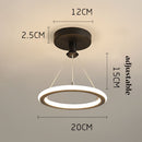 Ceiling Lights Room Decor Hotel Lighting Pendant Light Bar Lamp Modern Black