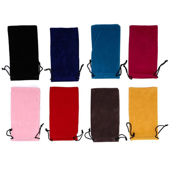Drawstring Pouch Bags Glasses Cloth Bags Eyeglasses Pouch Sunglasses Bag
