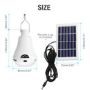 Outdoor Lighting Tent Garden Outdoor Energy Lamp Pendant Bulb Solar Panel Light