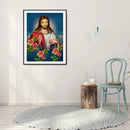 Diamond Painting Jesus Full Round Drill Picture of Rhinestone DIY Drawing K