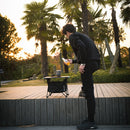 ShineTrip Oxford Cloth Picnic Camping BBQ Folding Table Storage Shelf Bag