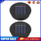 Replacement Solar Light Tops Outdoor Hanging Lantern Light Parts (2pcs)