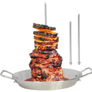 Outdoor Vertical Skewer Grilling BBQ Rack 3 Roots Barbecue Accessories BBQ