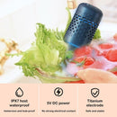 Fruit Vegetable Washing Machine Rechargeable Food Washer Automatic Wash Device