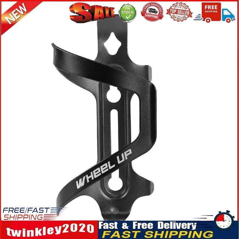WHEEL UP Bicycle Water Bottle Cage Aluminum Alloy MTB Bottle Holder Black Newly
