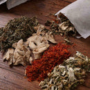 1 bag foot bath wormwood bubble medicine red flower ginger P6B1 motherwort E8L1