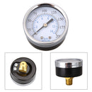 Air Compressor Hydraulic Pressure Gauge 2" Face 0-200 Back Mnt 1/4" NPT Newly