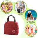 Fresh Cooler Lunch Box Portable Insulated Thickened Oxford Thermal Picnic Bag