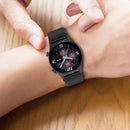 Silicone Strap for Honor Watch GS3 22mm Watch Band Replacement (Black)