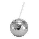 6pcs-600ml Disco Ball Cup Cocktail Nightclub Party Straw Wine Glass Mug