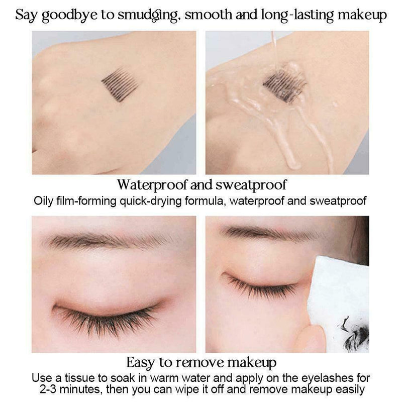 Lash Cosmetics Vibely Mascara 4D Silk Fiber Lash Mascara Waterproof T1C8