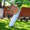 LED Solar Watering Can Lamp Garden Shower Art Metal Iron Kettle Light (D)