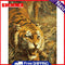 Painting By Numbers DIY Fierce Tiger Hand Painted Picture Craft Home Wall Decor