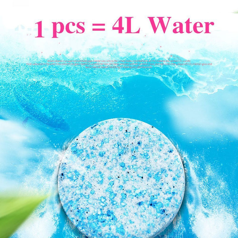 Windscreen Cleaner Car Glass Wash Effervescent Tablets Cleaning Agent Pills