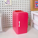 #A Refrigerator Shape Pen Holder Pencil Brush Storage Holder Desk Tidy Organizer