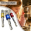 3pcs Hex Drill Bit Socket Adapter Electric Impact Driver Conversion Bar Newly