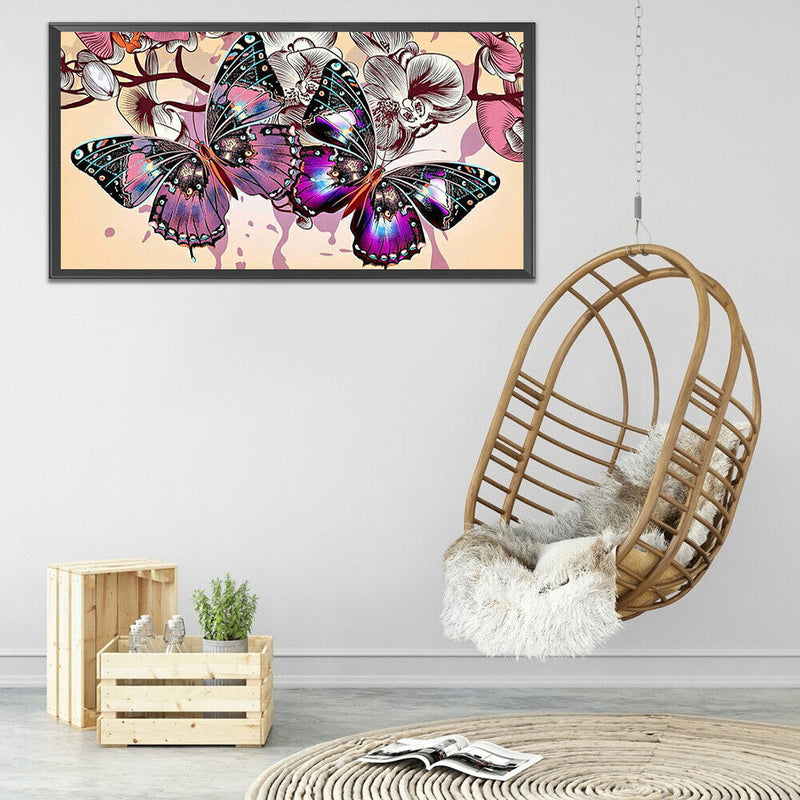 Diamond Painting 5D Butterfly DIY Full Round Drill Mosaic Picture Crafts Ar
