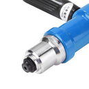 Electric Rivet Nut Gun Riveting Tool Cordless Riveter Adapter Kit (Blue) Newly