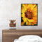 Oil Paint By Numbers Sunflower Frameless Picture Craft Kit for Living Room Home
