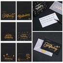 Exquisite Notecards Black Wish Card Greeting Card Envelope Happy Birthday Gift