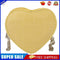 Love Heart Crossbody Handbag Women Kids Leather Small Shoulder Bag (Yellow)
