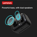 Bluetooth-Compatible Speaker Wireless Desktop Alarm Clock Player (Black)