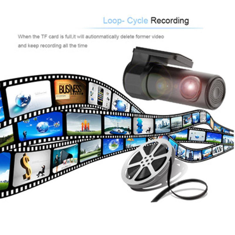 Starnearby FC106 Smart WiFi DVR 5MP Camera 170 Degree Wireless Car Dash 1080P Full