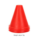 10x Marker Cones Roller Skating Football Soccer Training Equipment (Red) Newly