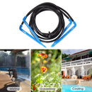 4-Way Automatic Irrigation System Flow Dripper Tools for Garden Greenhouse
