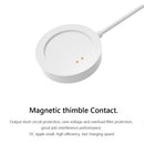 USB Cable Charging Dock for OnePlus Watch Magnetic Charger Holder (White) Newly