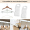 Plastic Clothes Hanger Connector Cascading Hook Space Saving Holder (12pcs)