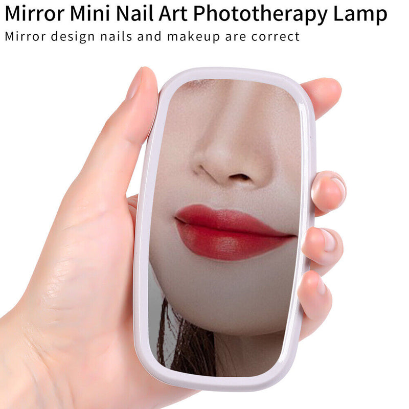 Practical Nail Dryer Lamp Automatic Sensor UV LED Light 8 Timer Light Manicure