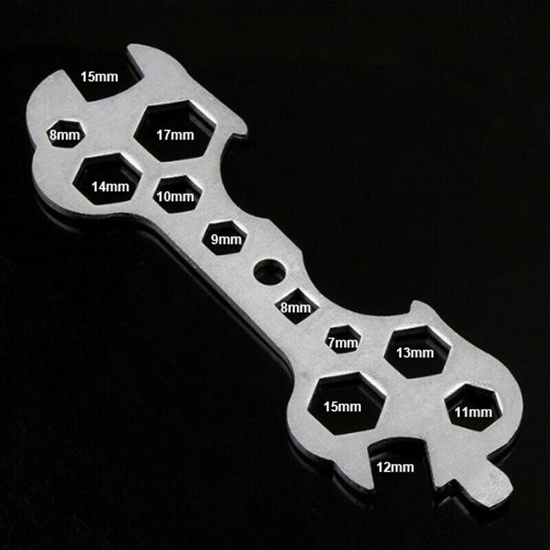 15 in 1 Bicycle Cycling Bike Wrench Steel Hexagon Spanner Repair Tool Kits