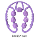 Trigger Point Relieve Muscle Roller Calf Leg Arm Pilates Massager (Purple)
