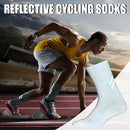 Running Reflective Socks Moisture Wicking Sweat Absorption Bicycle Sports Sock