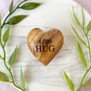 Little Pocket Wood Heart Token Christmas Anniversary Gift Lover Home DIY Deco