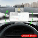 Car Dashboard Phone Holder 360° Rotation Rear View Mirror G9R7 V5L3 E6B4