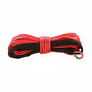 15M 7700LBS Synthetic Winch Line Cable Rope With Sheath Car ATV UTV Universal