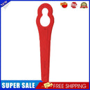 30pcs Grass Trimmer Strimmer Plastic Blade Lawn Mower Garden Cutter (Red)