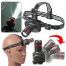 Lanterna Zoom Waterproof Headlight LED Head Lamp Cycling Lights Flashlight