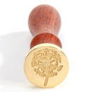Wax Seal Stamp Plant Printed Fire Painting Stamping DIY Envelopes (C121) Newly