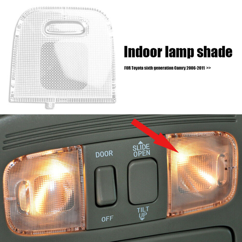 Auto Reading Light Cover Dome Lamp Cap for Gen 6 Camry 06-11 (Front Right)