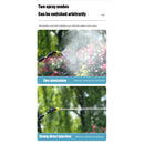 #A Electric Sprayer USB Automatic Plant Sprayer Bottle Sprinkler Garden Irrigati