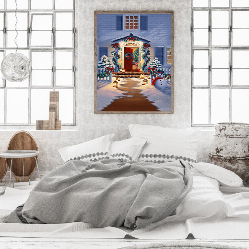 Christmas 40x50cm Oil Paint By Numbers Picture DIY Painting