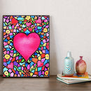 Handmade Abstract Love 5D DIY Full Round Drill Drawing Kit Diamond Painting Gift