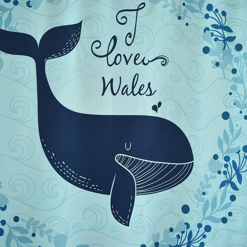 Japanese Digital Printed Short Sheer Kitchen Doorway Curtains Home Decor (D