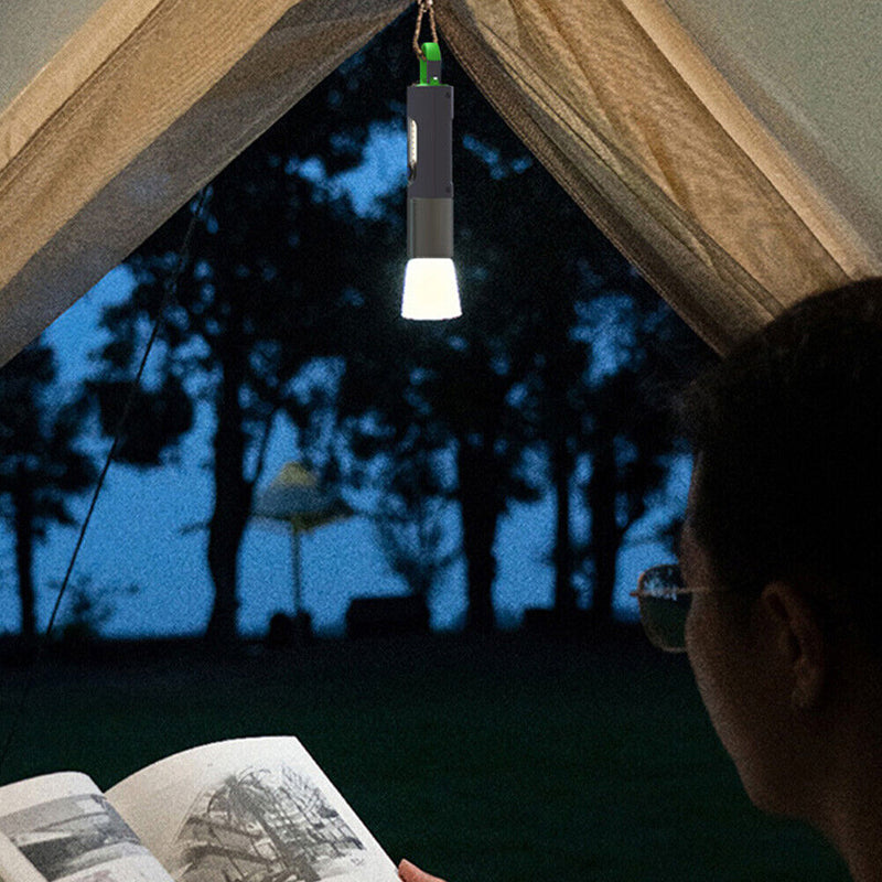 Xhp50+cob Flashlight Flashlight 1000lm Outdoor Flashlights USB 2 in 1 for Hiking