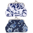Clutch Purse Buckle Mini Wall Bag Floral Design Buckle Coin Purse Women Purse