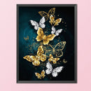 Full Cross Stitch 11CT Butterfly Counted Embroidery DIY Needlework (1)