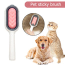 #A Pet Cat Hair Removes Brush Cleaning Wipes Floating Sticky Hair Massages Comb